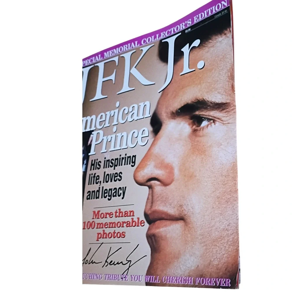 JFK Jr American Prince Special Memorial Collectors Edition Magazine 100+ Photos